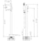 Alfi Brand AB2475-BN Brushed Nickel Sgl Hole Floor Mount Tub Filler AB2475-BN - alternate 8